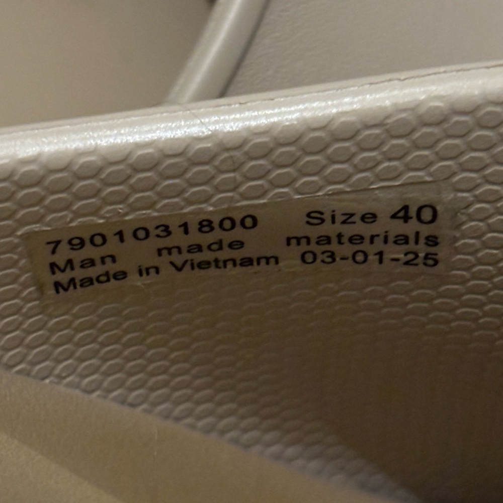 Dansko Beige Slide Sandals - Picture 2 of 7
